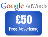 50 GBP free adwords voucher
